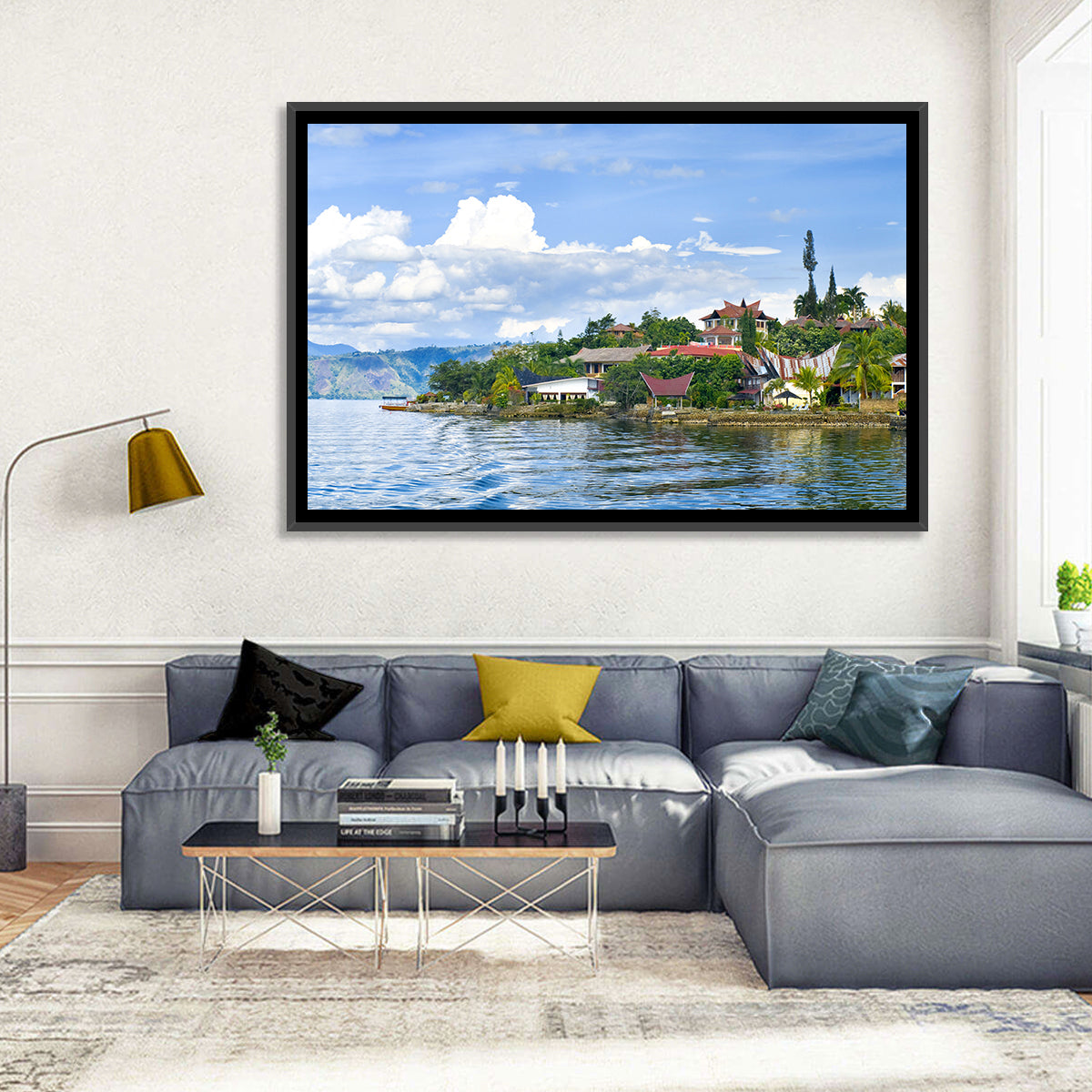 Samosir Island, Lake Toba Wall Art in a room, landscape