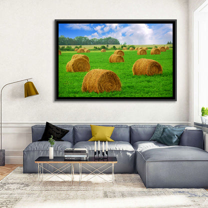 Hay Bales Wall Art