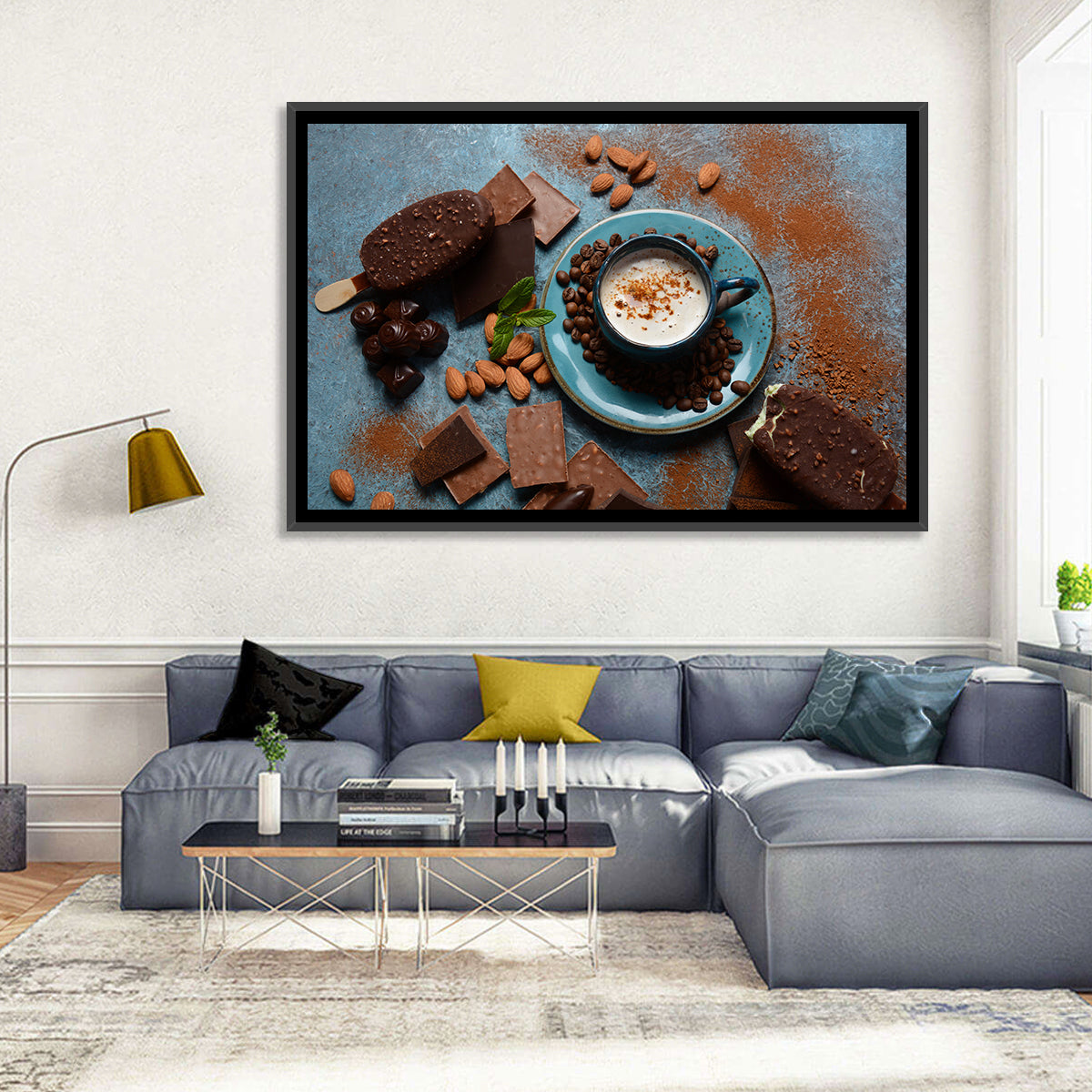 Coffee and Ice Cream Still Life Wall Art