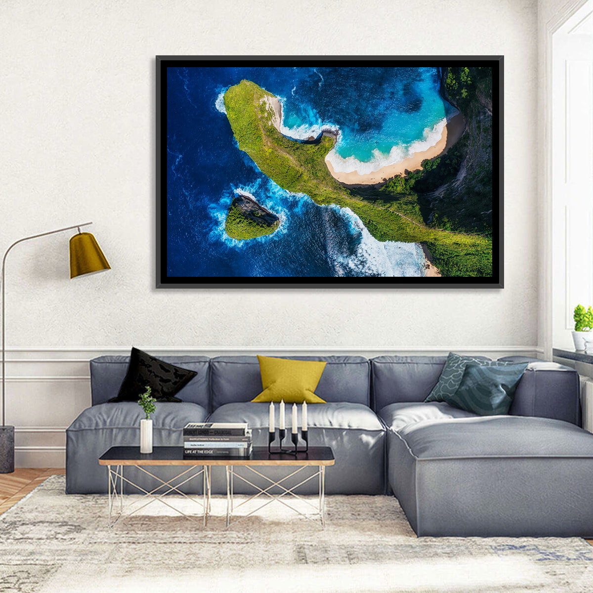 Kelingking Beach Cliffs Wall Art