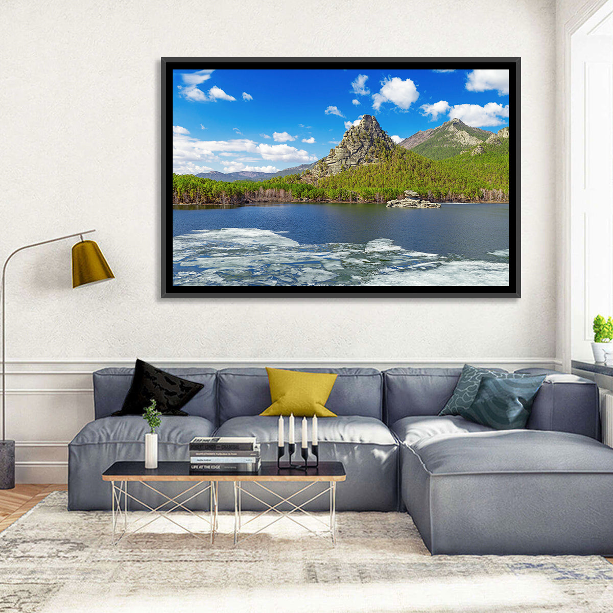 Burabay Lake Zhumbaktas Wall Art in a room, landscape