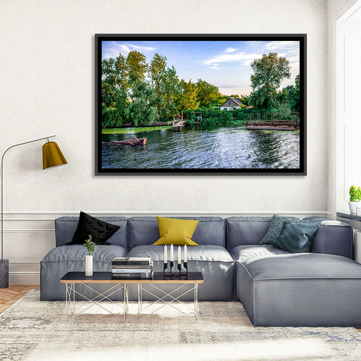 Konka River Wall Art