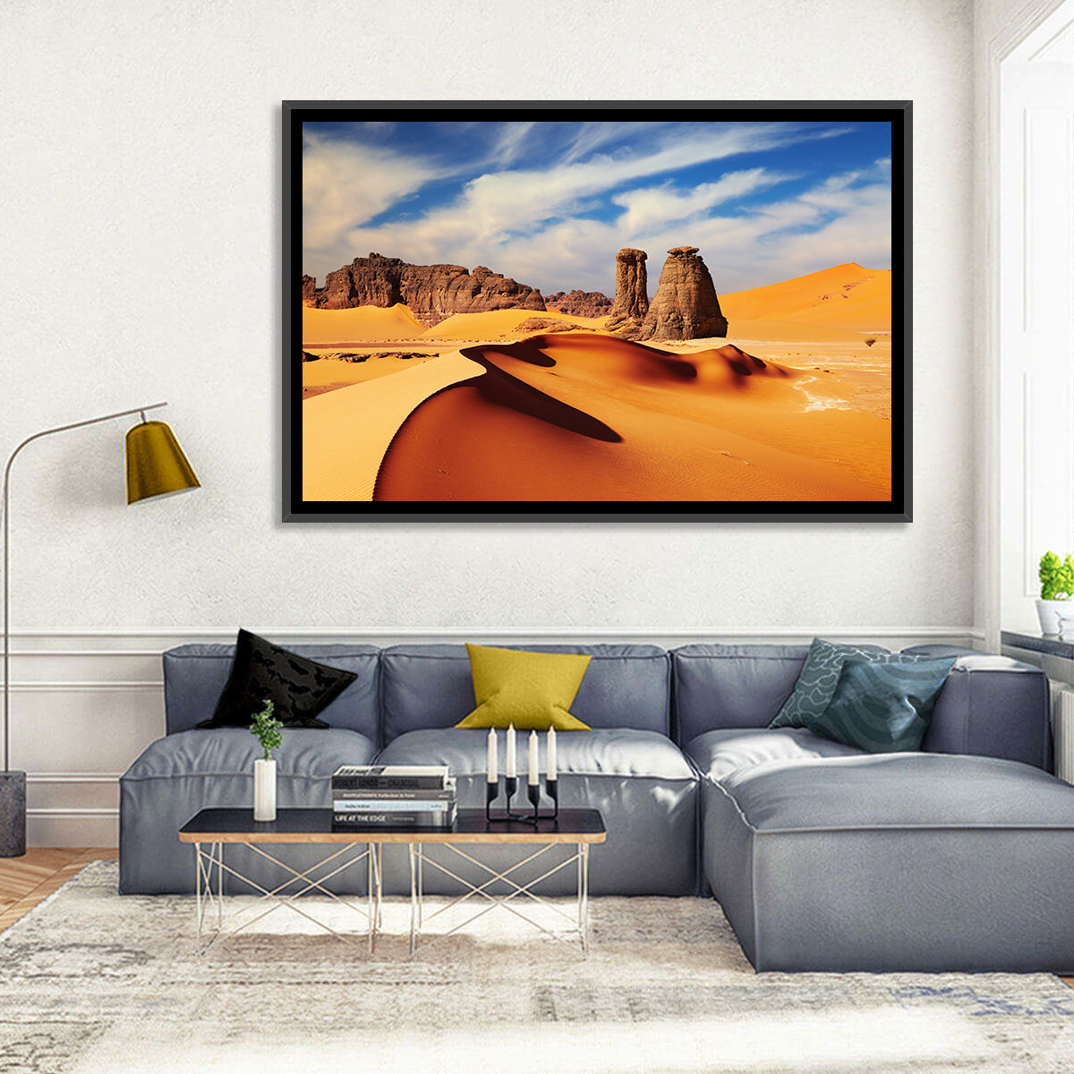 Tadrart Rouge Sand Dunes Wall Art