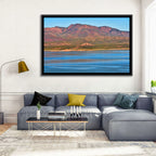 Blue Roosevelt Lake Vista Wall Art