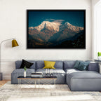 Annapurna South Summit with Wispy Clouds Wall Art