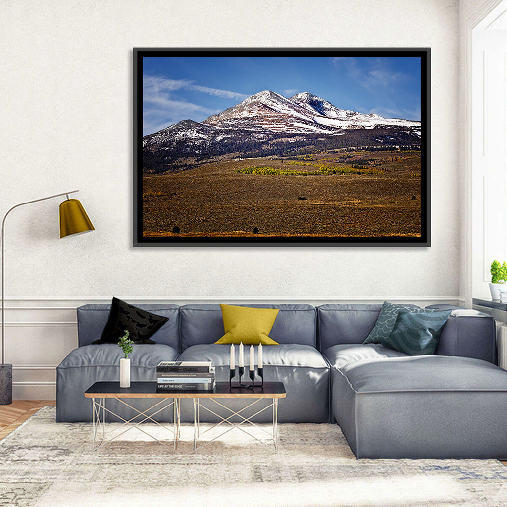 Sierra Nevada Snow Capped Peaks Wall Art