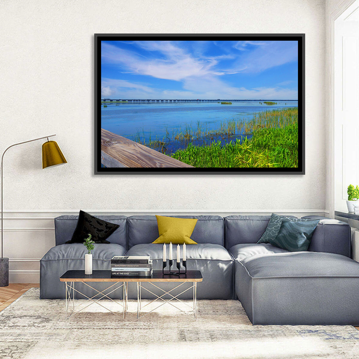Meaher State Park Boardwalk Wall Art