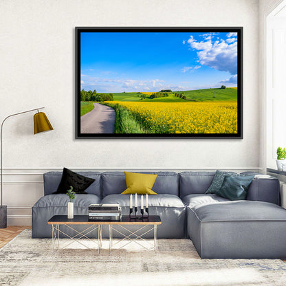 Oilseed Field Wall Art
