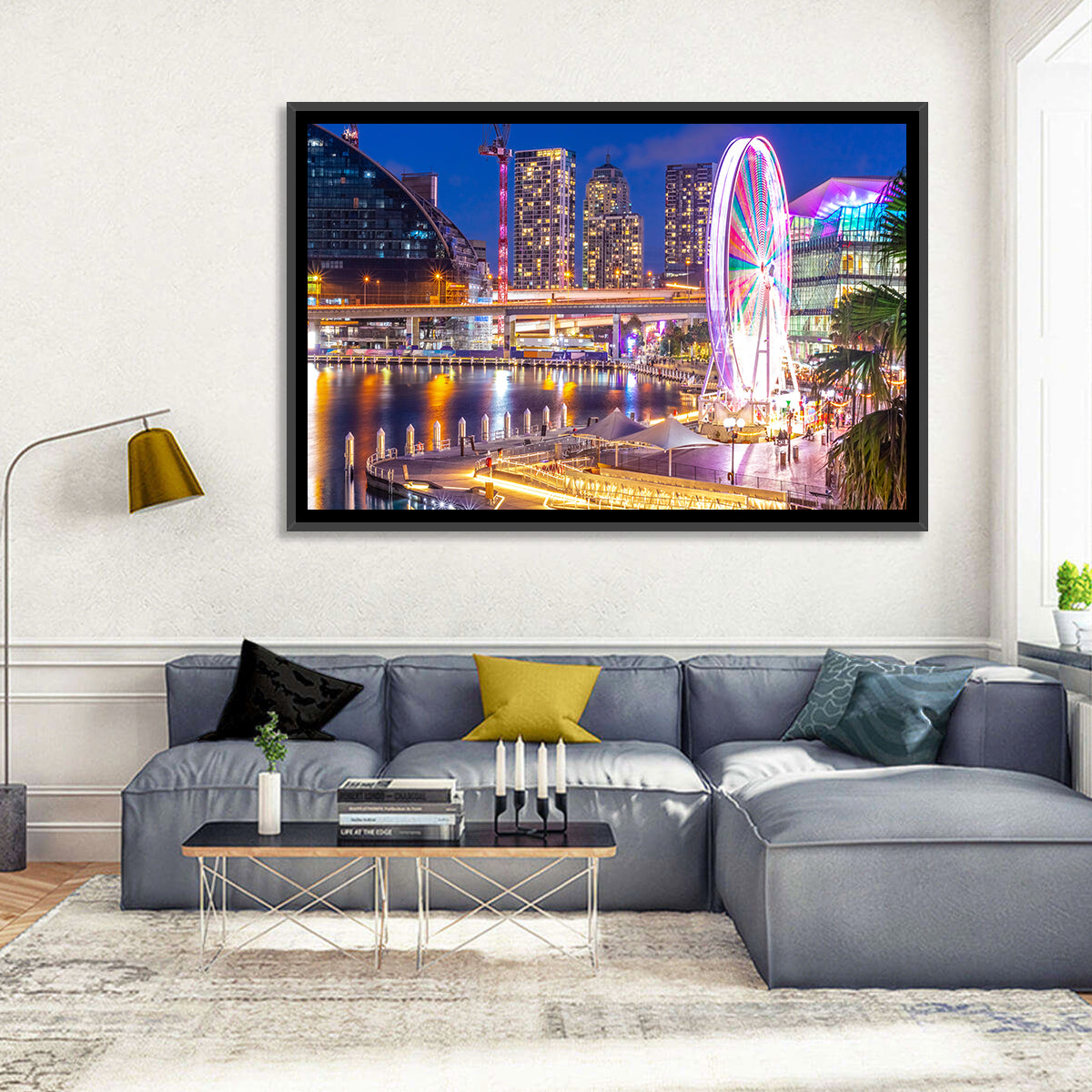 Darling Harbour Nightscape Wall Art