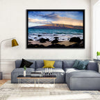 Kihei Golden Coastline Wall Art