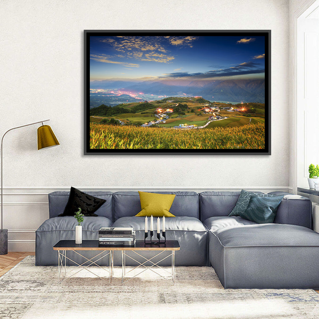 Sixty Stone Mountain Nightscape Wall Art