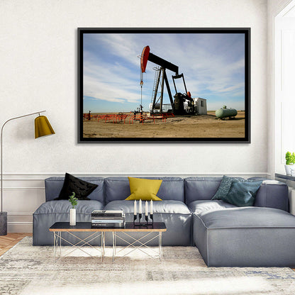 Oil Pump Jack Wall Art