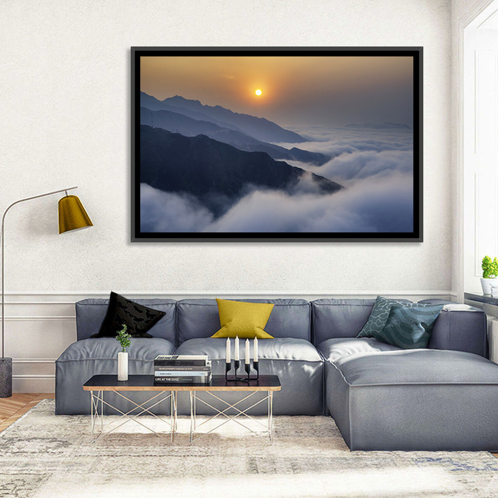 Ta Xua Range at Golden Dawn Wall Art