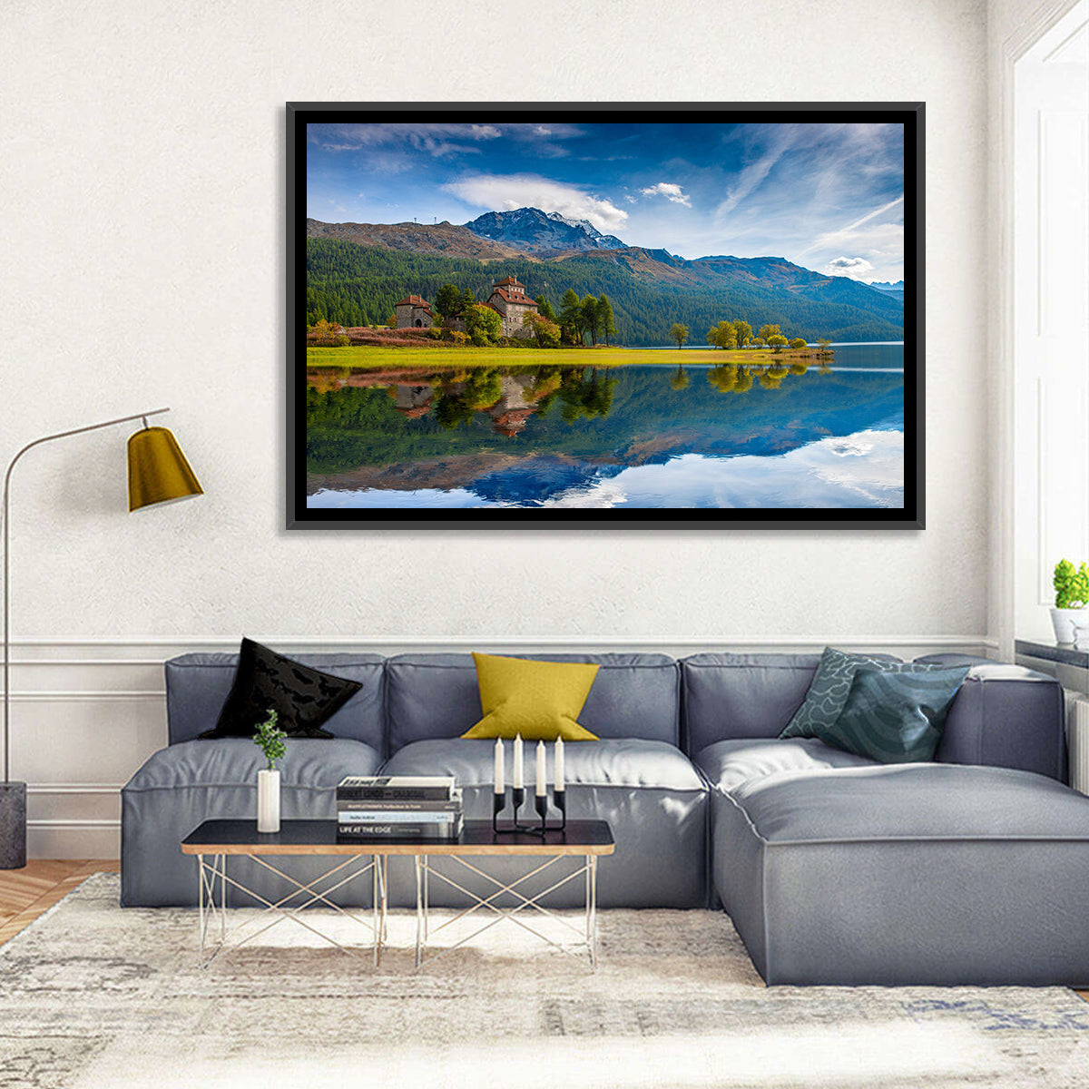 Lake Silvaplana Wall Art