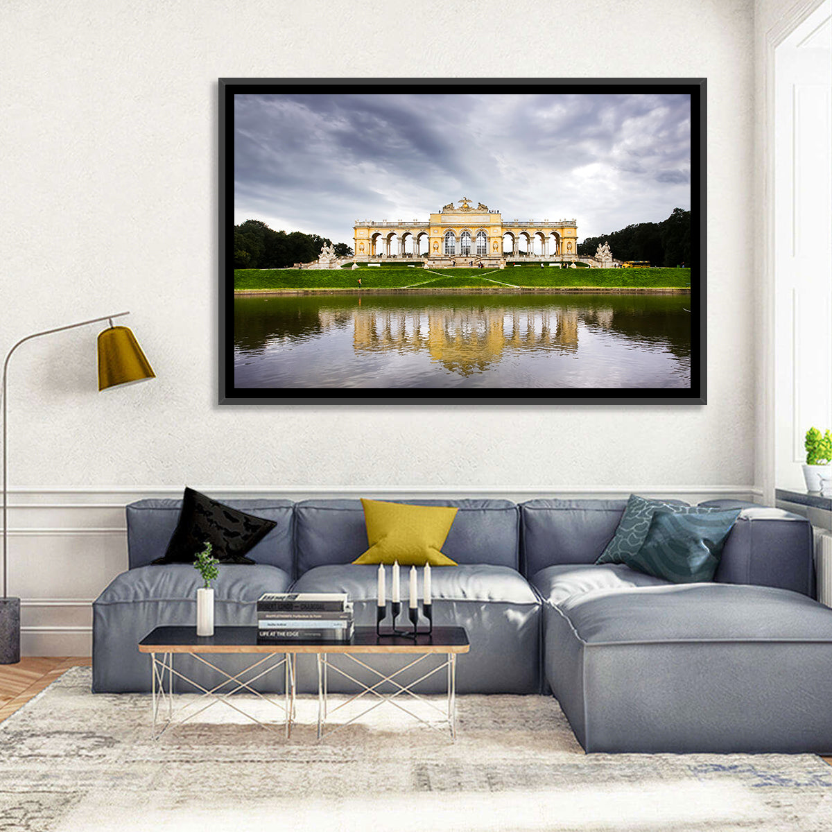 Gloriette at Schoenbrunn Palace Wall Art in a room, landscape