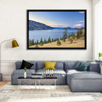Blue Lake Okanagan Wall Art