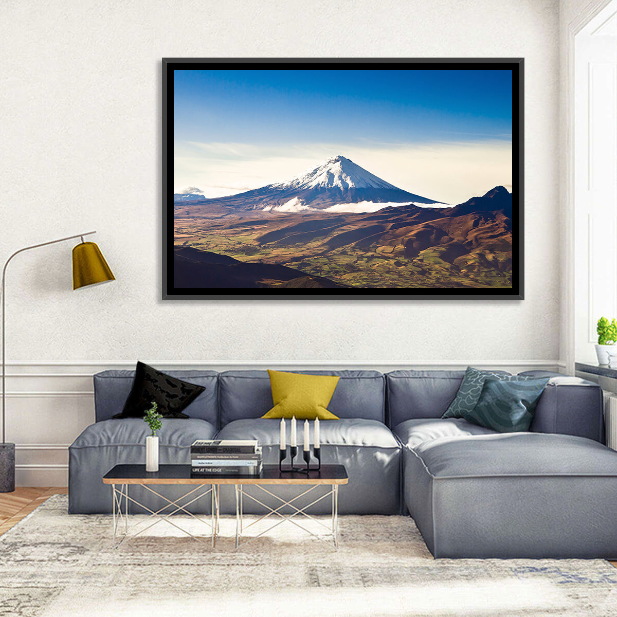 Cotopaxi Volcano Landscape Wall Art