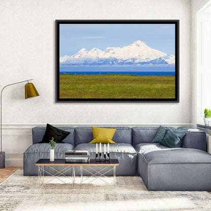 Mount Iliamna Volcano Wall Art