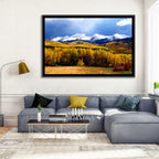 Crested Butte Autumn Mountains Wall Art