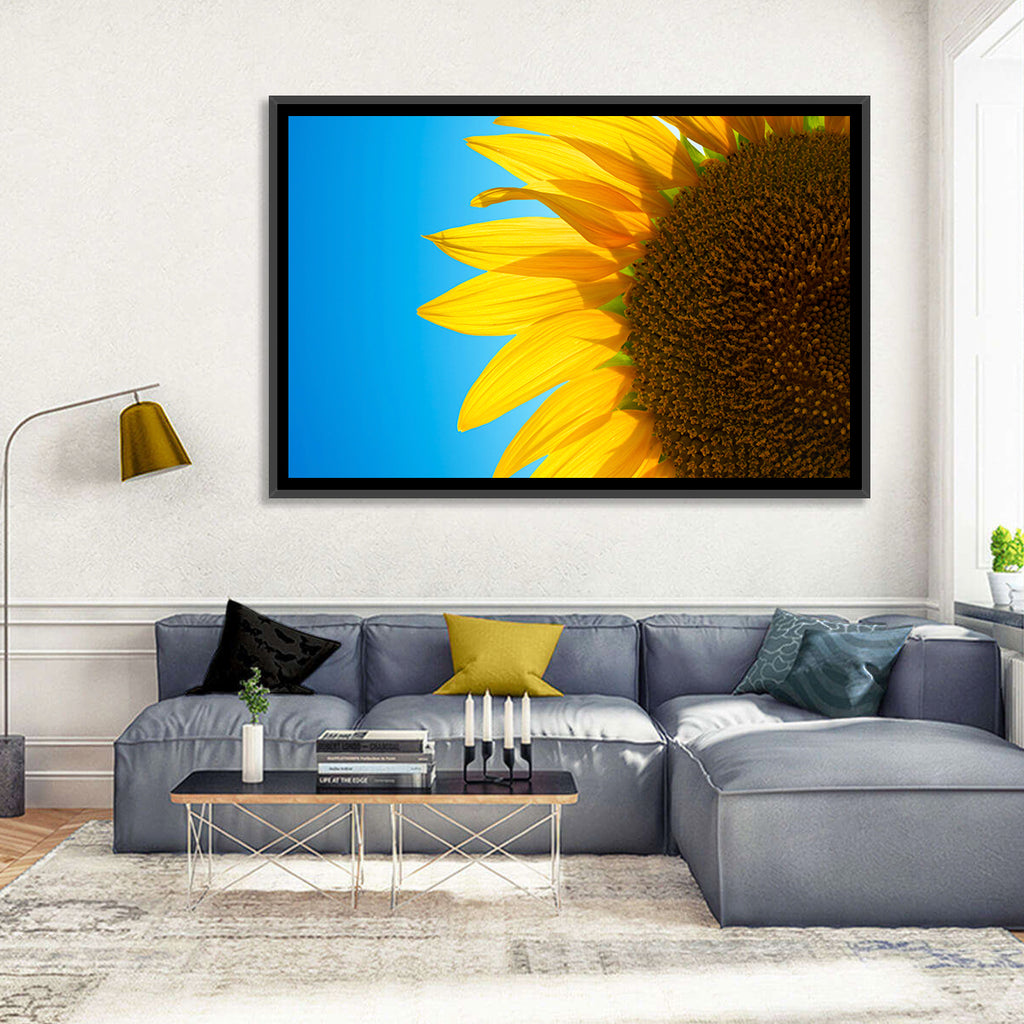 Sunflower Close-up Wall Art