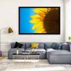 Sunflower Close-up Wall Art