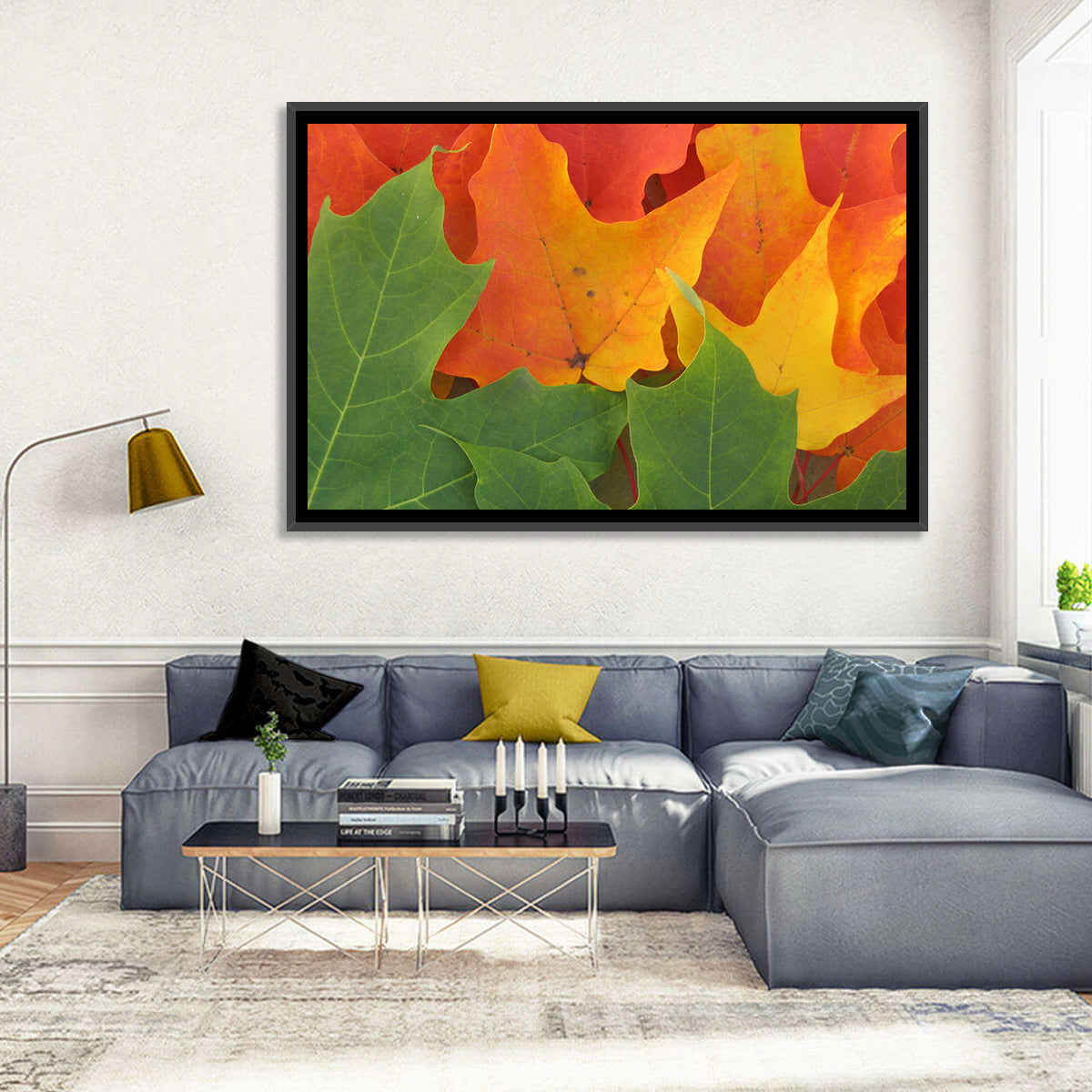Autumn Maple Leaves Wall Art