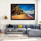 Mirissa Beach Morning Light Wall Art