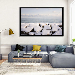 Lake Ontario Winter Wall Art