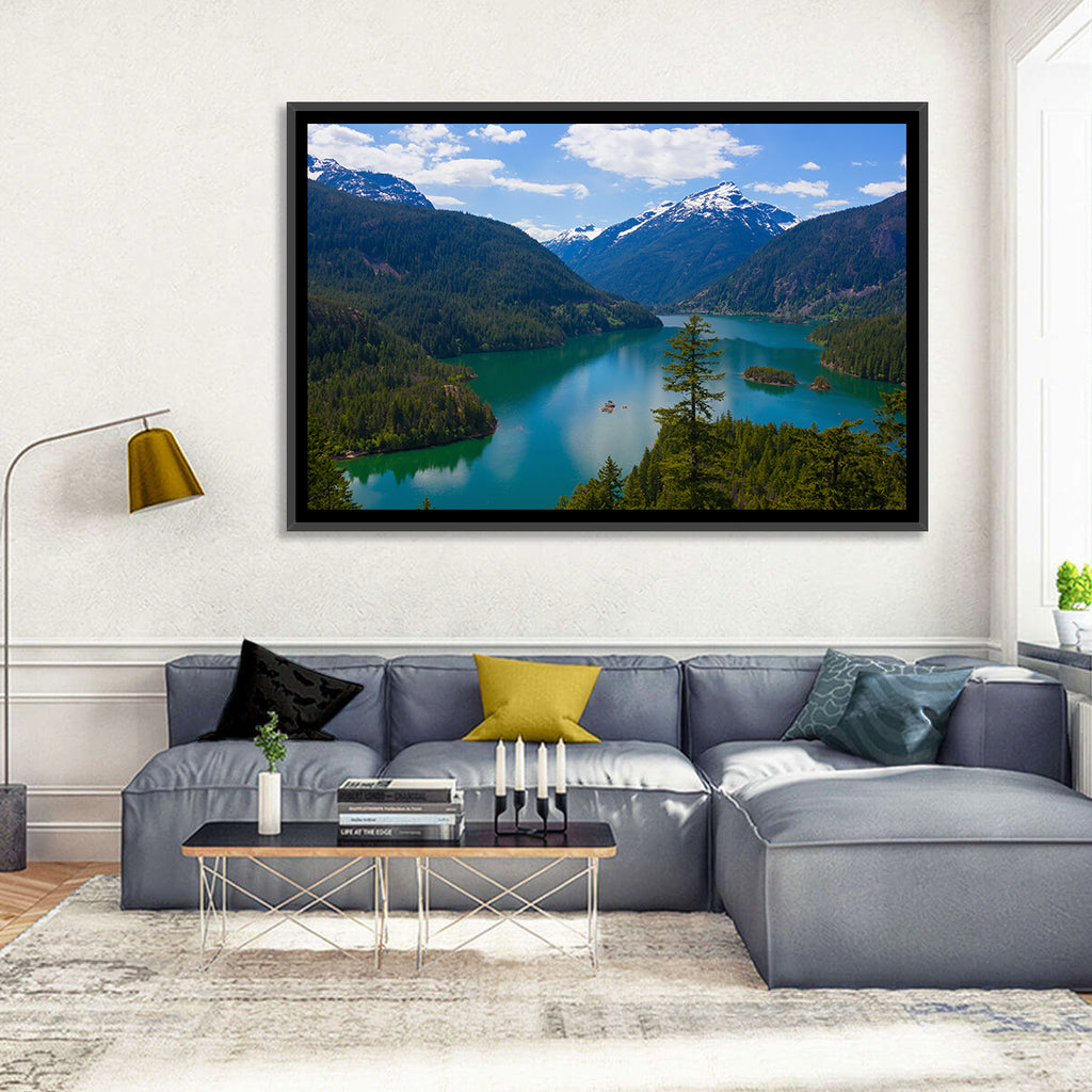 Diablo Lake Reflections Wall Art