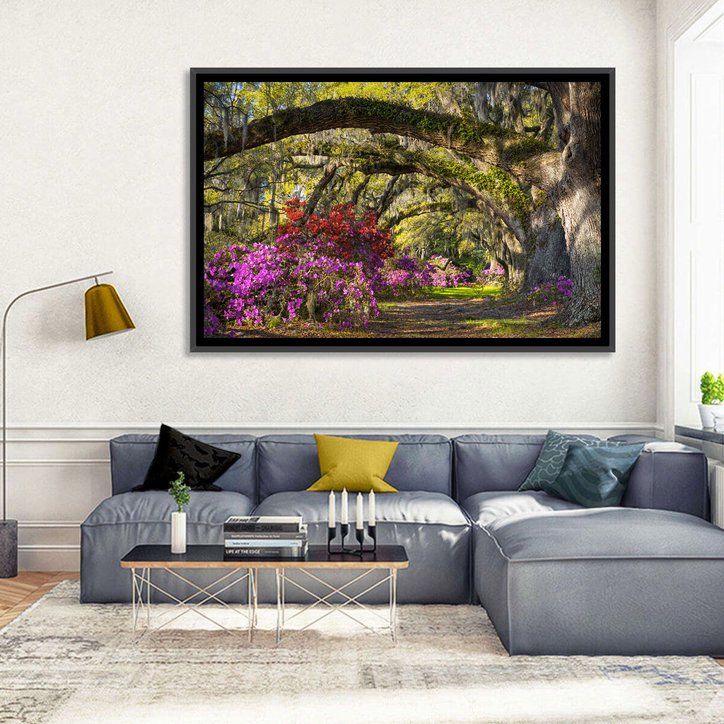 Azalea Garden Path Wall Art