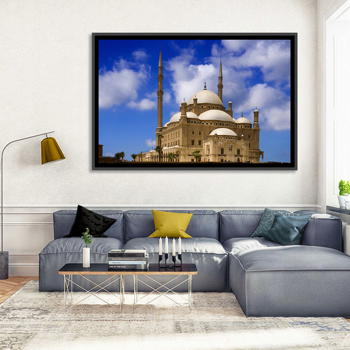 Mosque of Muhammad Ali, Cairo Wall Art in a room, landscape
