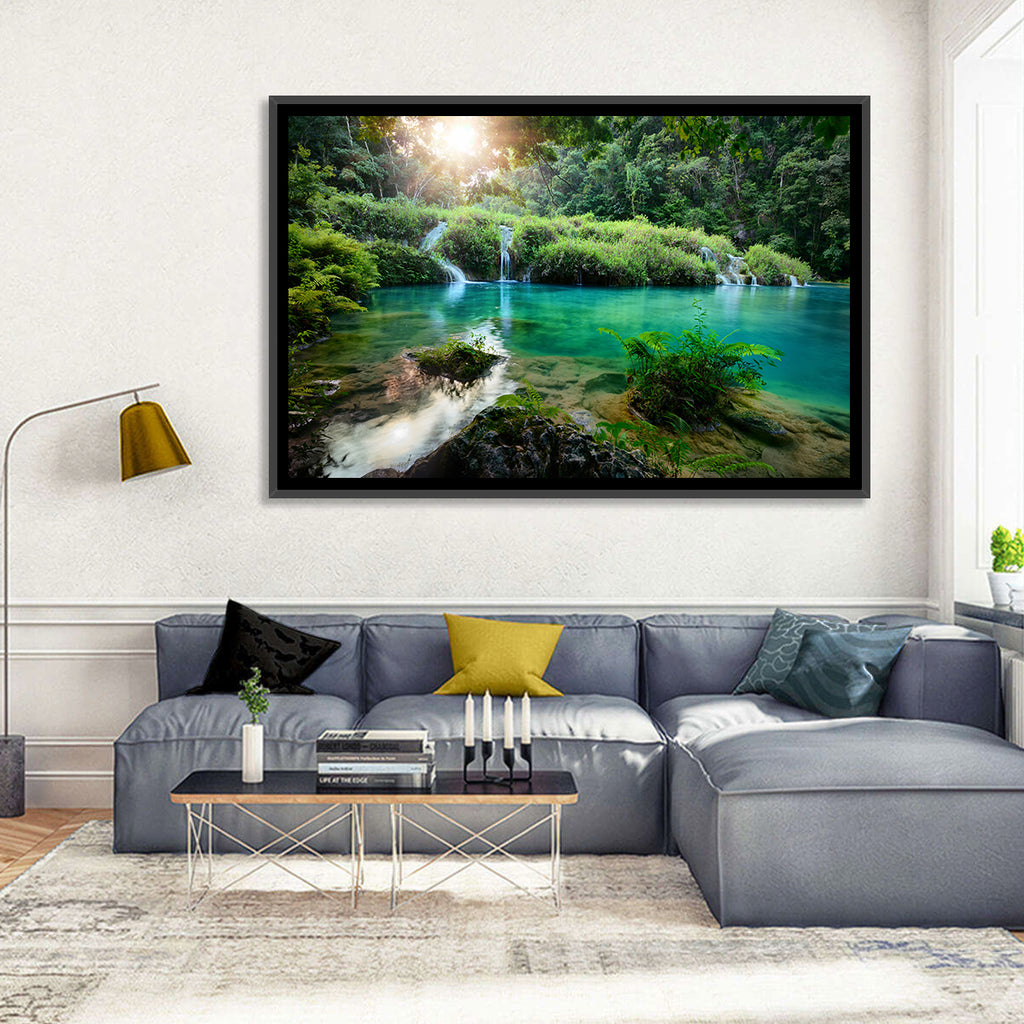 Semuc Champey Turquoise Pools Wall Art