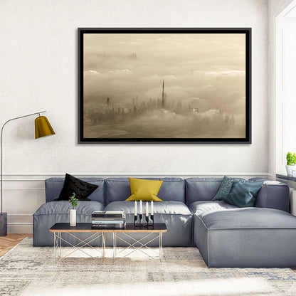 Dubai Sand Storm Wall Art