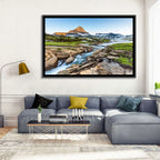 Logan Pass Golden Hour Wall Art