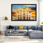 Milan Duomo at Sunset Wall Art