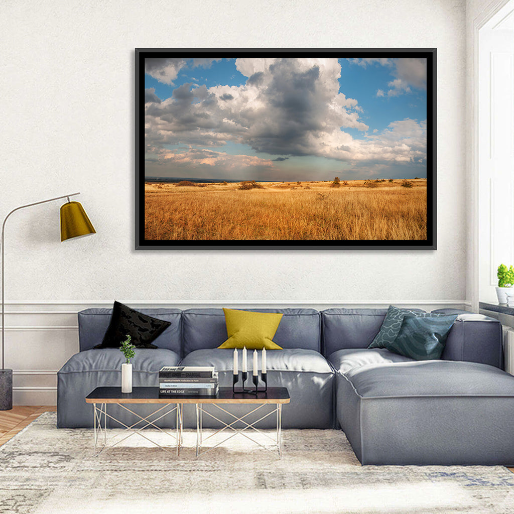 Golden Oklahoma Prairie Wall Art