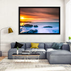 Reykjanes Golden Hour Beach Wall Art