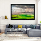Tuscan Sunlit Hills Wall Art