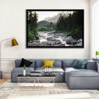 Snake River Mountain View Wall Art