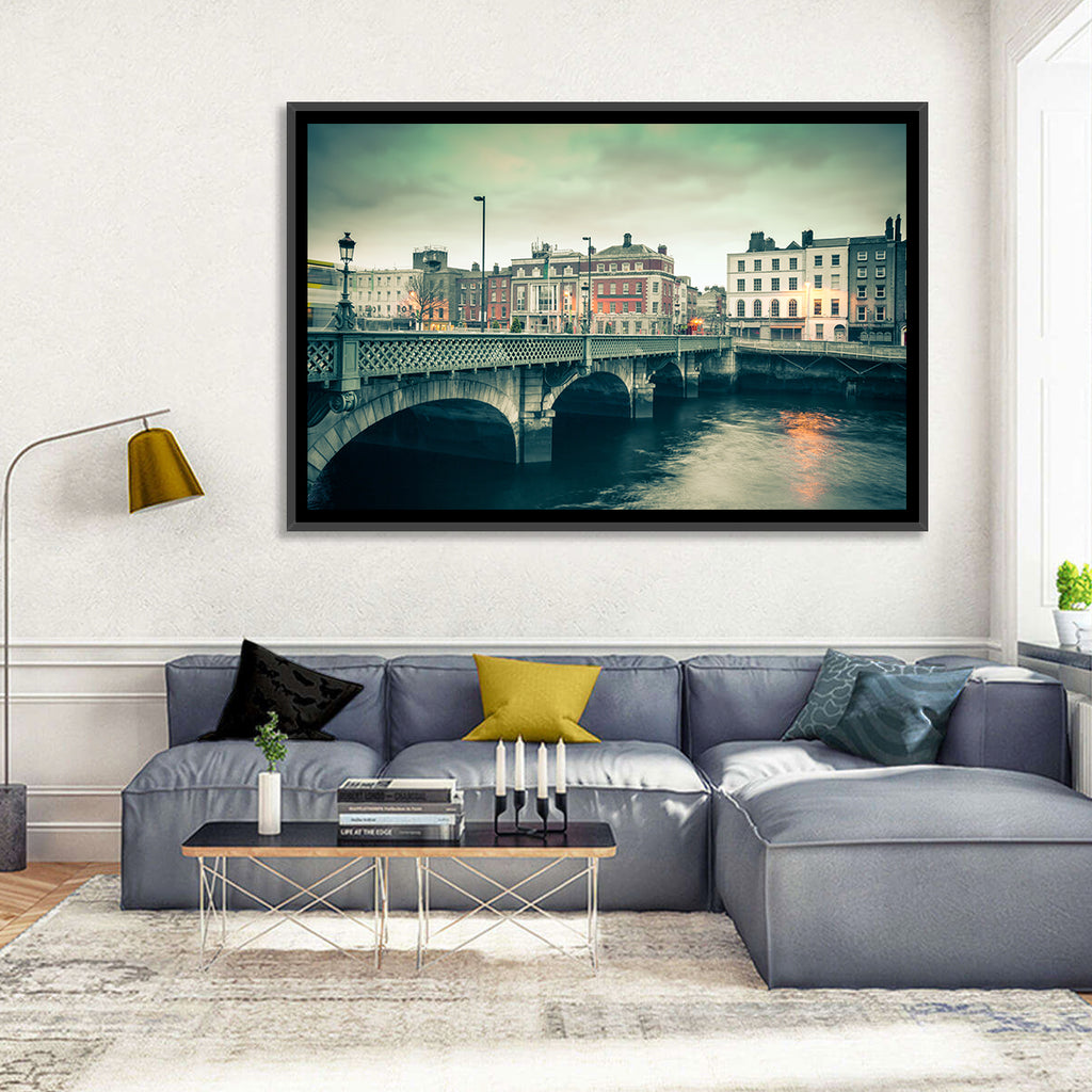 Grattan Bridge Twilight Wall Art