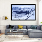 Sichuan Snowy Mountain Pass Wall Art