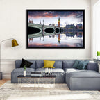 Westminster Bridge at Dusk Wall Art