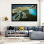 Mary and O Hara Lakes Wall Art
