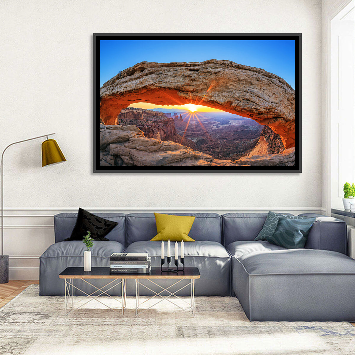 Mesa Arch Sunburst Wall Art