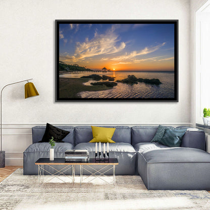 Roatan Island Sunset Wall Art