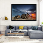 Remarkable Rocks Sunset, Kangaroo Island Wall Art