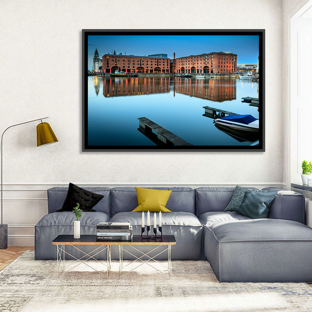 Royal Albert Dock Reflections, Liverpool Wall Art