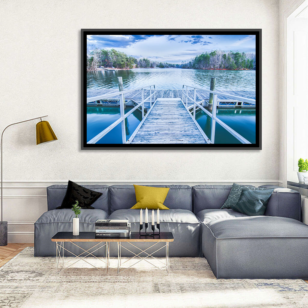 Morning at Lake Wylie Wall Art