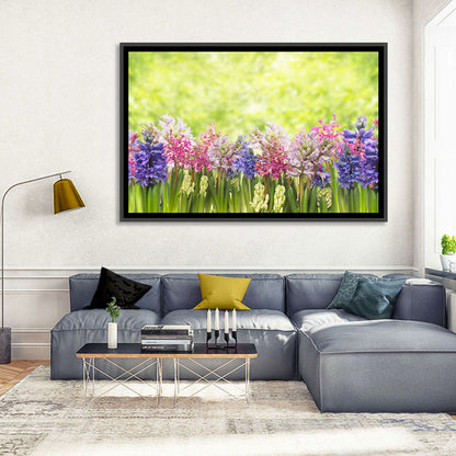 Hyacinths Flowers Wall Art