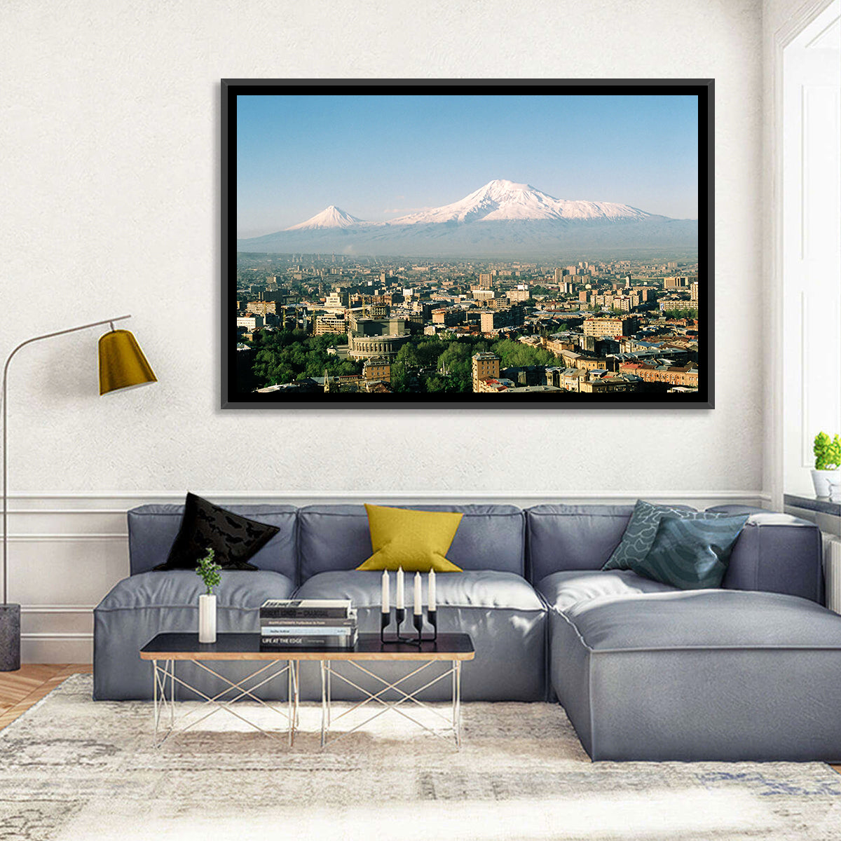 Mount Ararat Over Yerevan Wall Art